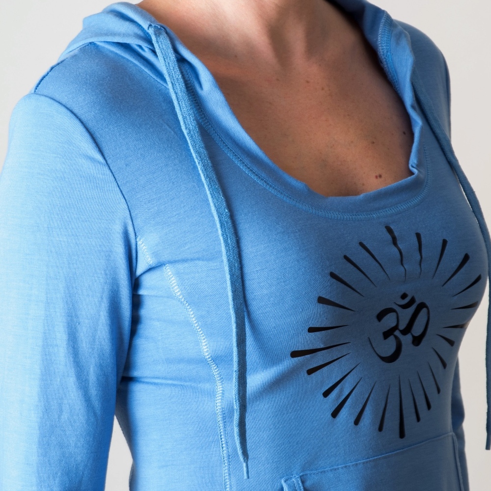 OM Drawstring Pullover Hoodie